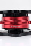 NRG R2.0 SFI SERIES QUICK RELEASE BLACK BODY/ RED RING R200BK-RD