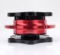 NRG R2.0 SFI SERIES QUICK RELEASE BLACK BODY/ RED RING R200BK-RD