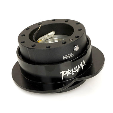 NRG HEART SERIES BLACK BODY W/ BLACK RING QUICK RELEASE SRK 143BK