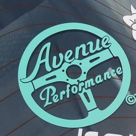 AVENUE PERFORMANCE STEERING WHEEL LOGO STICKER (MINTY)