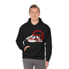 Avenue Mountain Design Unisex Hoodie Red/ Black