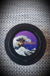 AVENUE LOGO BLUE WAVE HORN BUTTON
