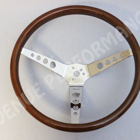 AVENUE VINTAGE WOOD STEERING WHEEL